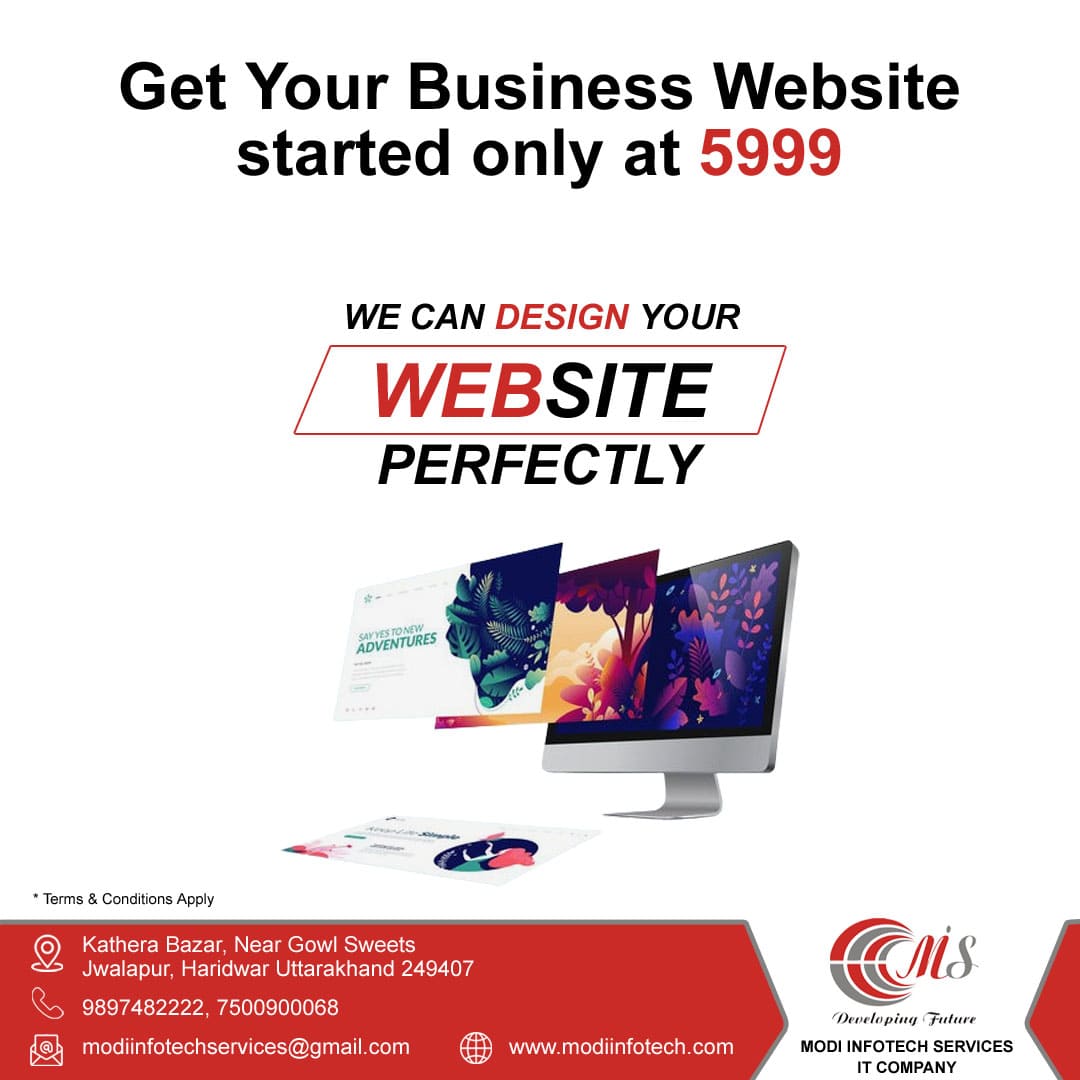 Web Designing Company - Modi Infotech Services